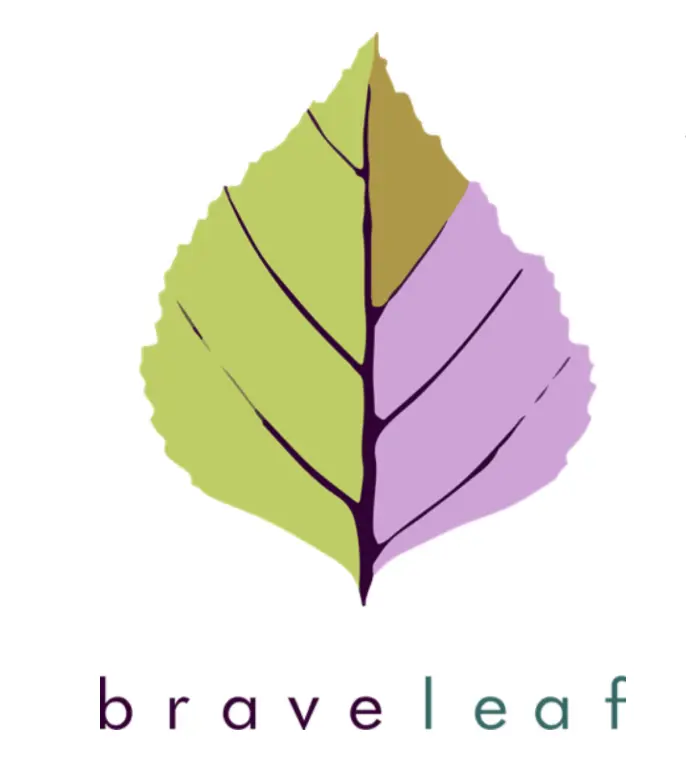The BraveLeaf Logo.