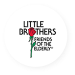 The Little Brothers, Friends of the Elderly, Boston logo.