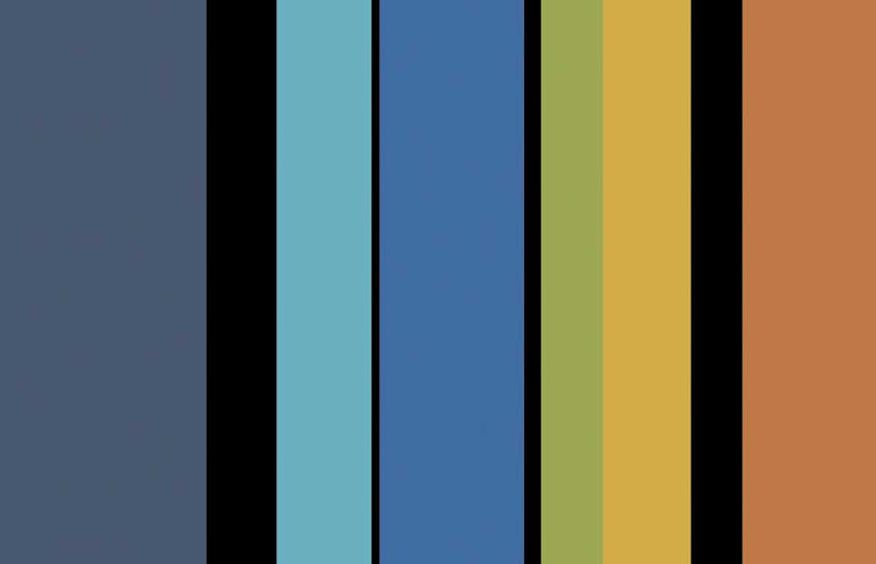 stripes of different colors