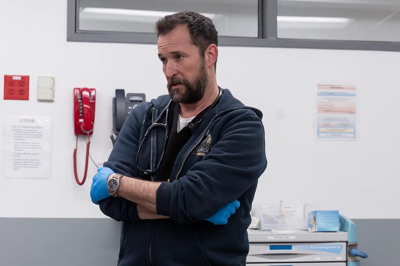 “The Pitt”depicting a 15-hour shift in a Pittsburgh emergency room largely with an incredible degree of accuracy, experts say. Photo by Warrick Page/Max