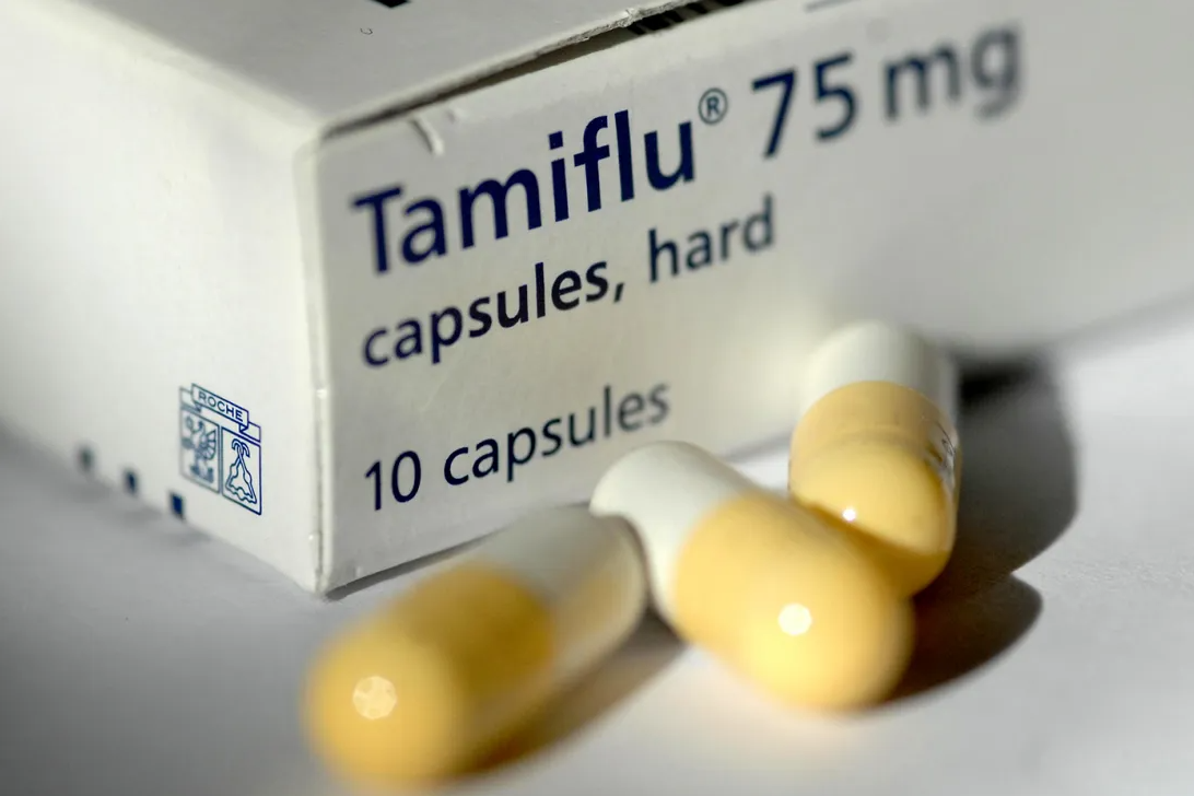 Photo of antiviral drug Tamiflu