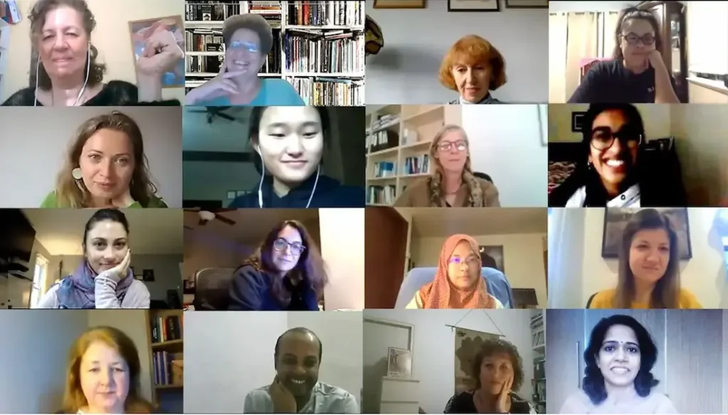 Group chat for global pandemic stories