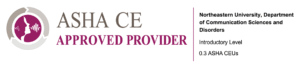ASHA Approved Provider logo