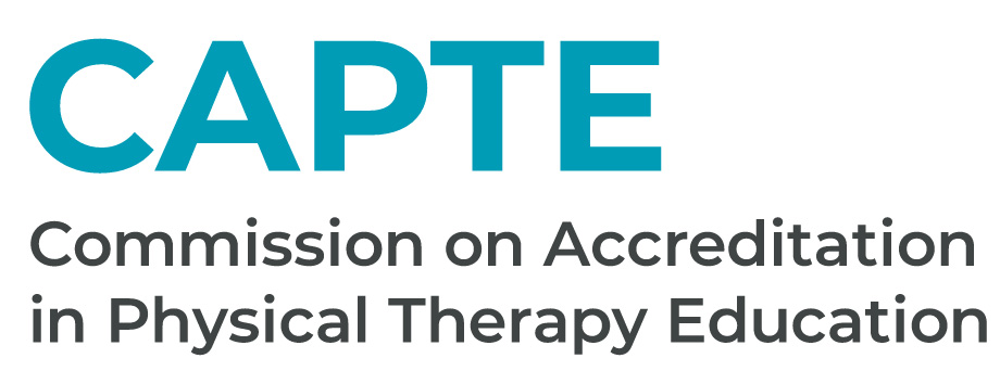 CAPTE - Commission on Accreditation in Physical Therapy Education - organizational badge